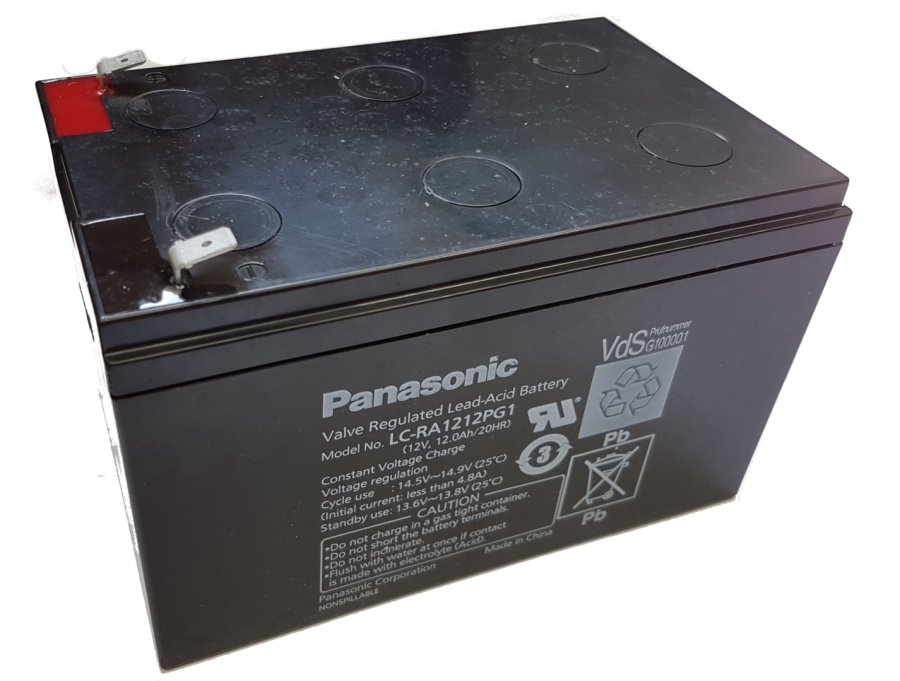 Panasonic 12Ah sealed battery